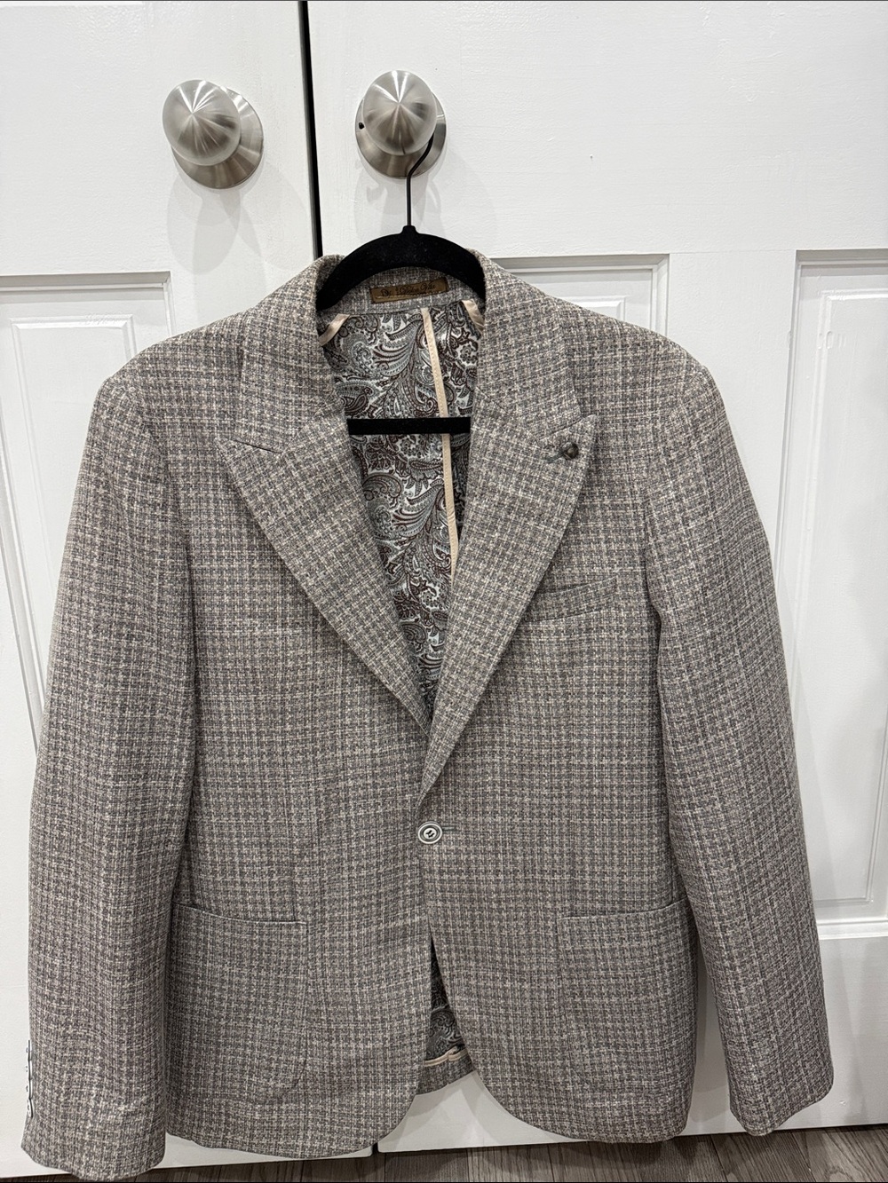 Dolce Vita Slim Fit Blazer Vest in Heather Gray